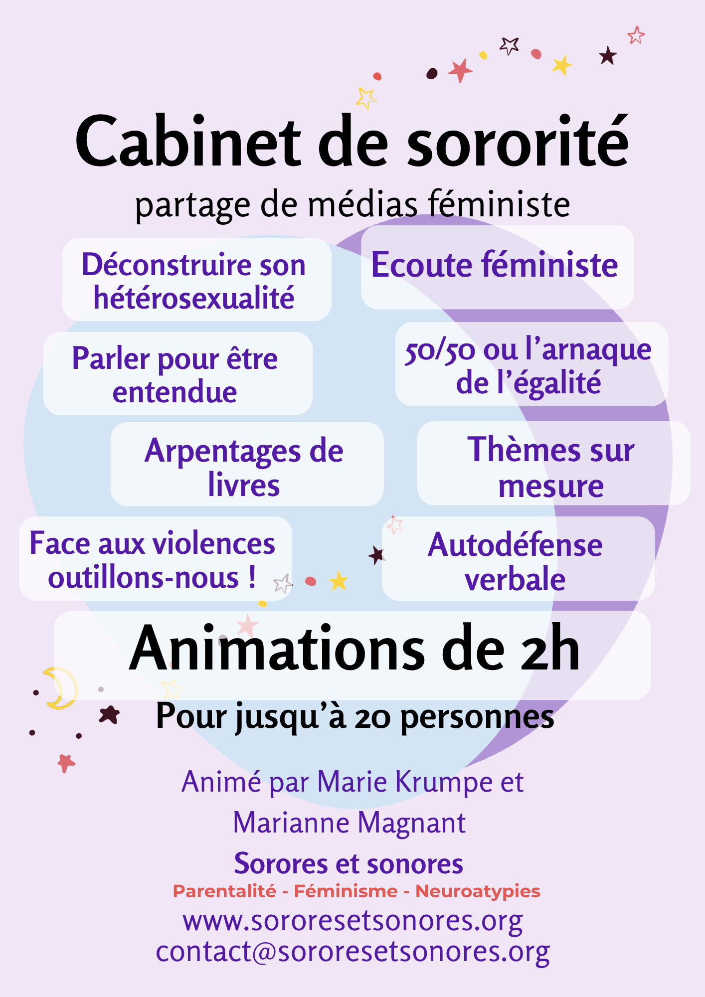 Affiche cabinet sororite